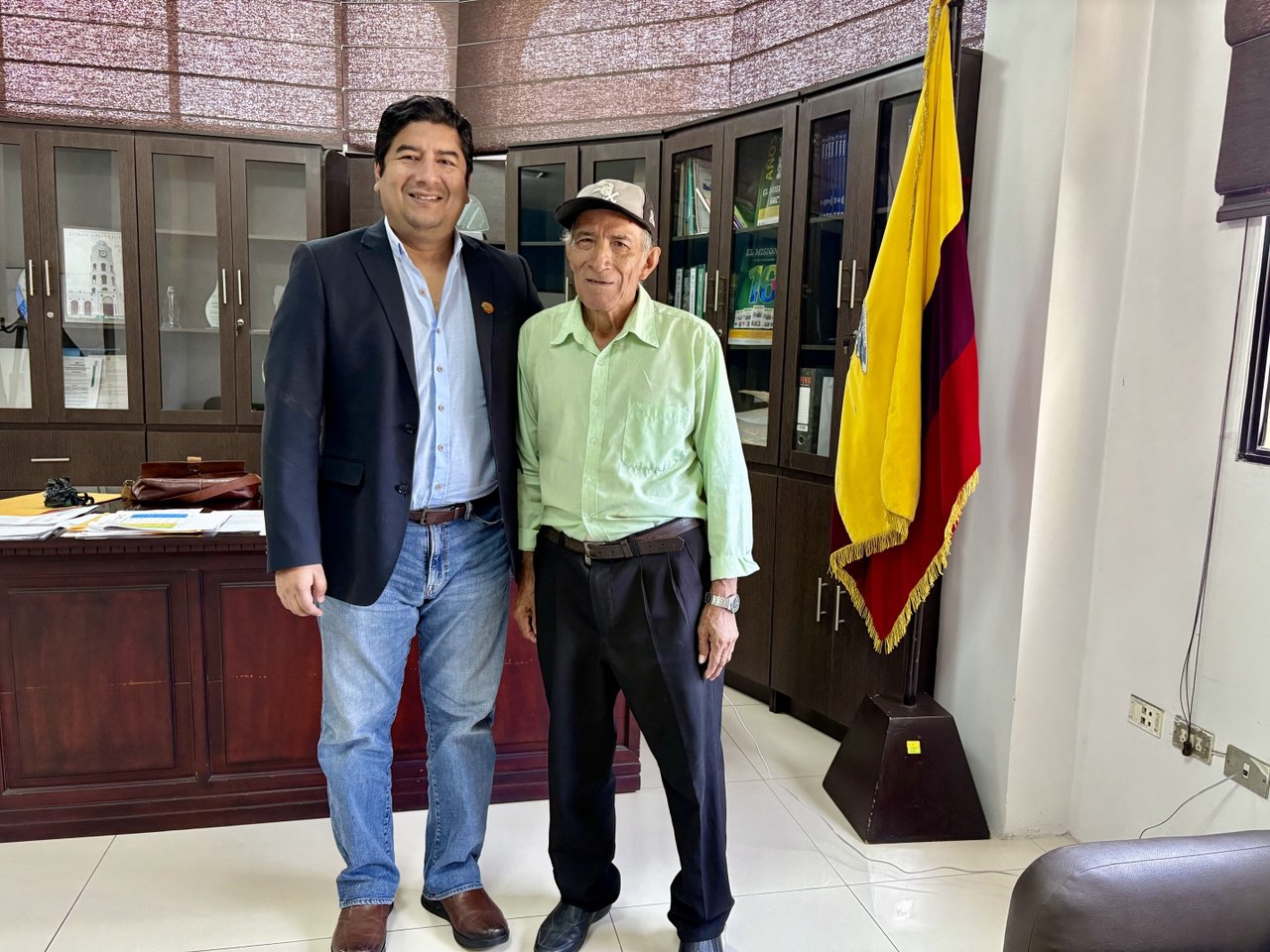 Dionicio Baque: a sus 78 años siembra sueños en la Universidad Agraria